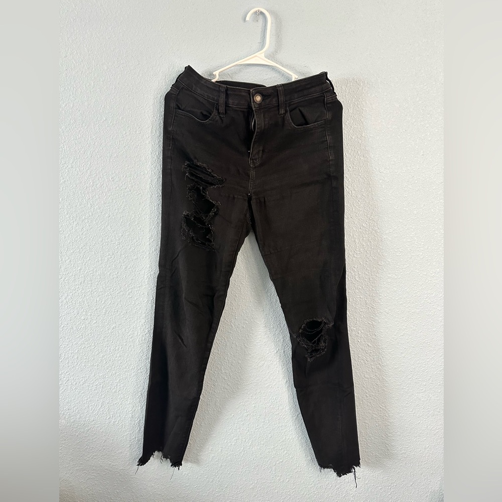 American Eagle Black Skinny Jeans